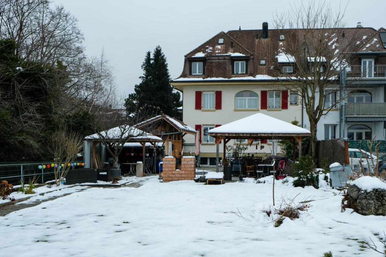 Spatzennest Spiez Exteriör bild