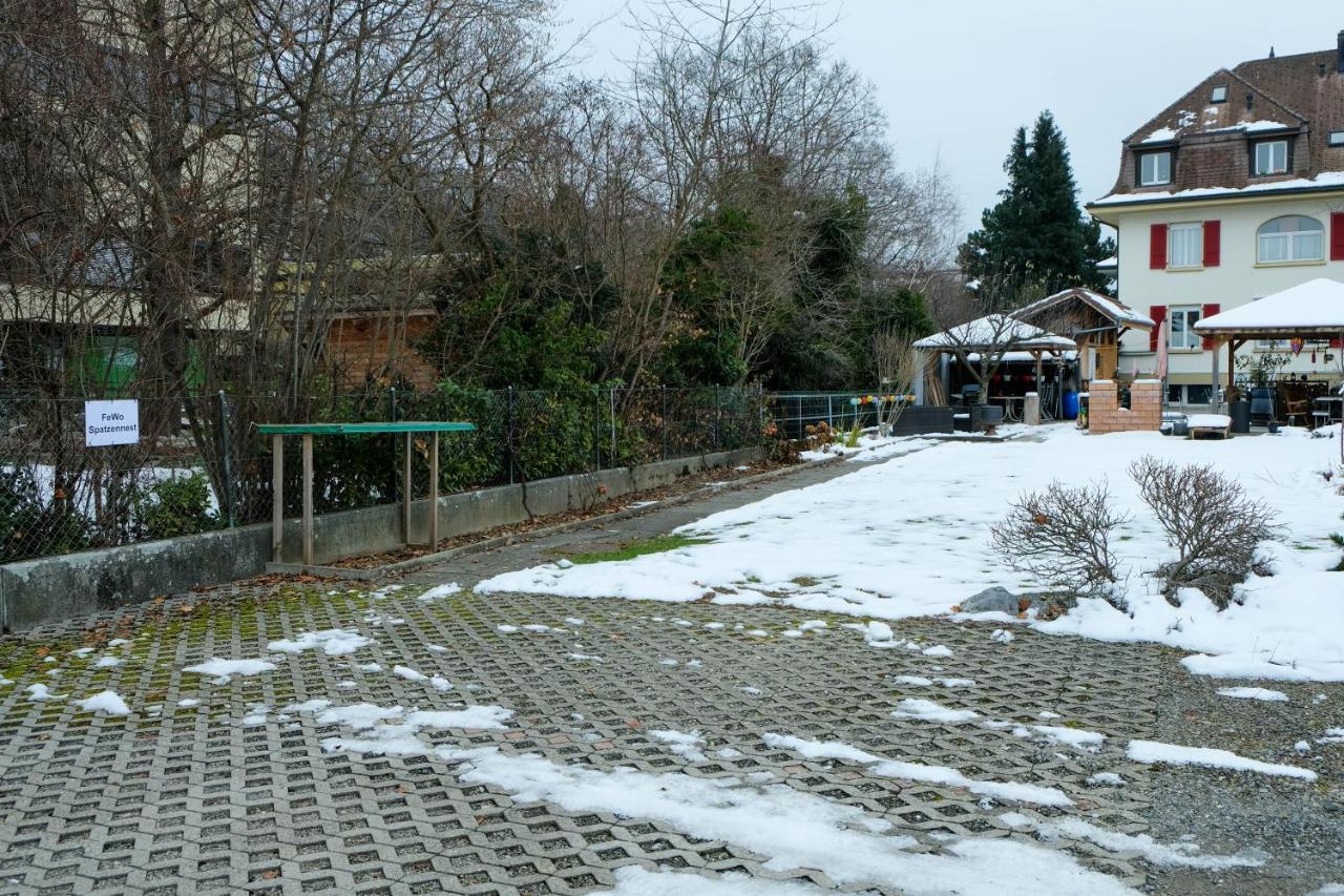 Spatzennest Spiez Exteriör bild